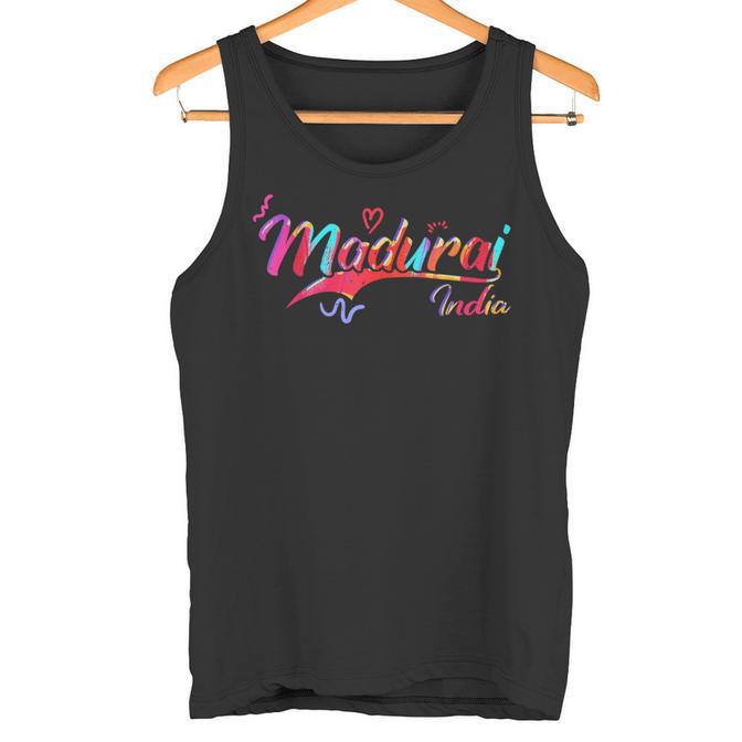 Madurai India Vacation Travel Tank Top